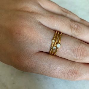 Gorjana - Shimmer Stacking Rings